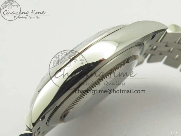 MiroTime 0114 DateJust 41 126334 SS REF 1:1 Best Edition Gray Dial Stick Markers on Jubilee Bracelet A3235 Clone V OdorResistant 3382